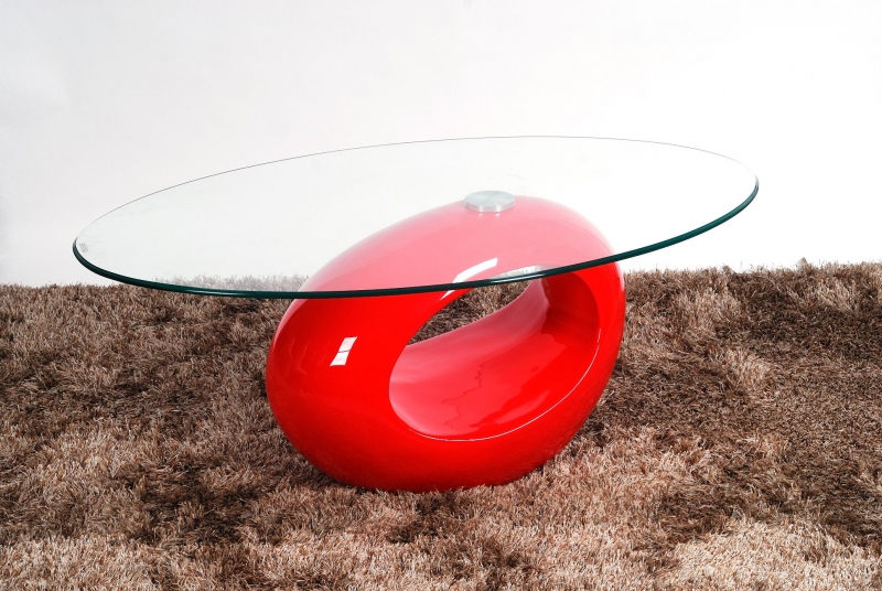 Dale Coffee Table - Red